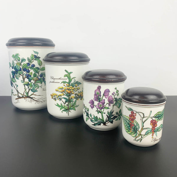 Villeroy & Boch 'Botanica' graduated storage canisters - Set of 4