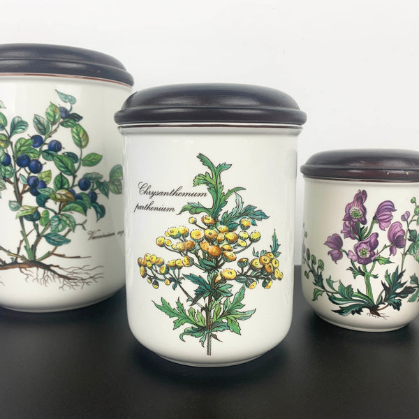 Villeroy & Boch 'Botanica' graduated storage canisters - Set of 4