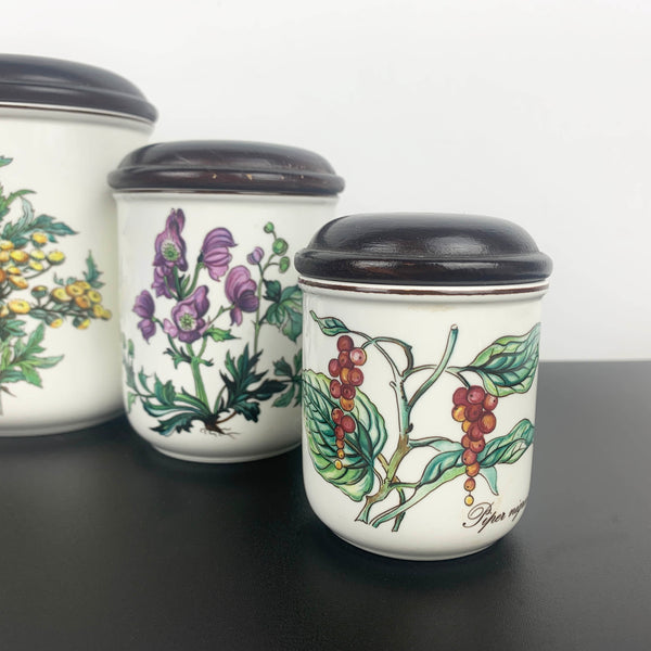 Villeroy & Boch 'Botanica' graduated storage canisters - Set of 4