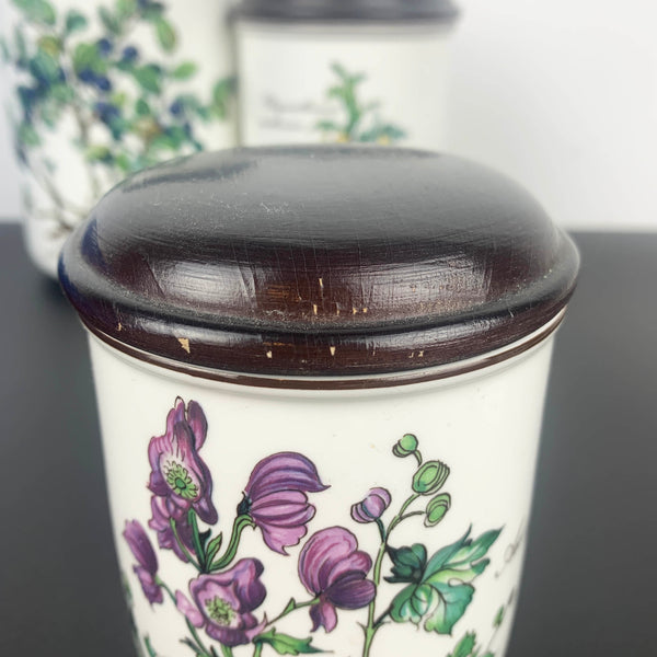 Villeroy & Boch 'Botanica' graduated storage canisters - Set of 4