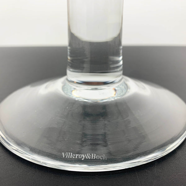 Villeroy and Boch clear pedestal centrepiece bowl