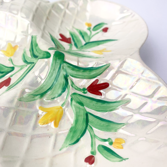 Wade England Hand Painted Lustre Tray