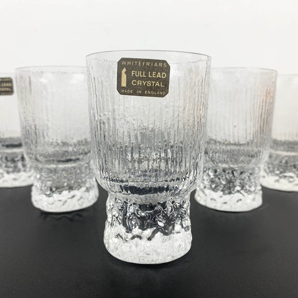 Whitefriars 'Eiger' small sherry and aperitif glass - Set of 6