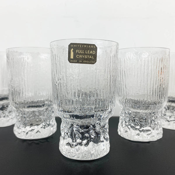 Whitefriars 'Eiger' small sherry and aperitif glass - Set of 6