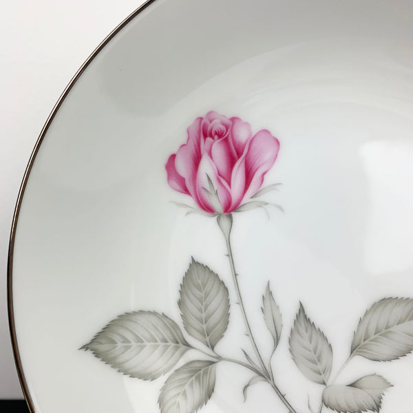 Zylstra Fine China Japan 'Zylstra Rose' dinnerware pattern close up