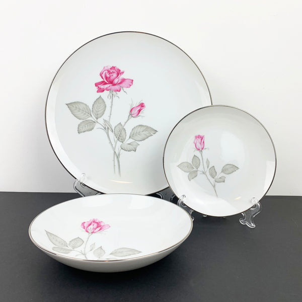 Zylstra Fine China Japan 'Zylstra Rose' dinnerware