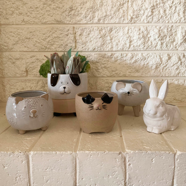 Cute Dog Planter Pot