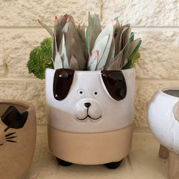 Cute Dog Planter Pot